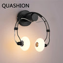 Axyaa Earphone Style LED Wall Lamp Kids Room Decor Personality Sconces