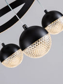 Axyaa Modern Minimalist Three-Head Chandelier for Dining Room and Bedroom