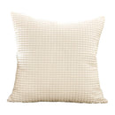 Axyaa Corduroy Cushion Cover 45x45cm Soft Home Decor Pillow for Sofa and Car
