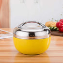 Axyaa Stainless Steel Thermal Lunch Box for Office, Travel, Camping - Food Container