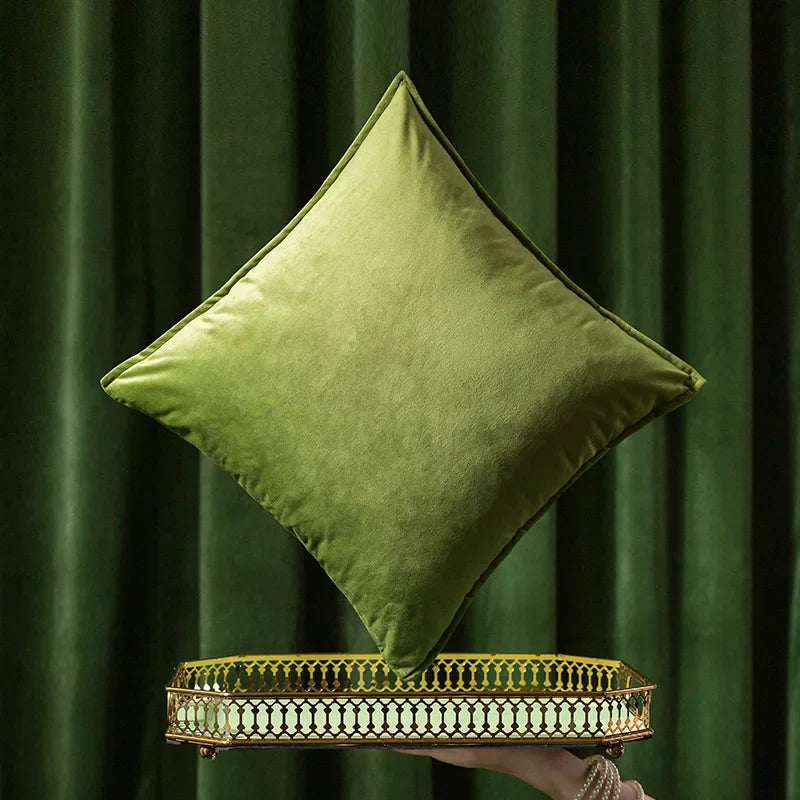 Velvet Nordic Cushion Cover for Sofa Living Room, 30x50cm - Axyaa