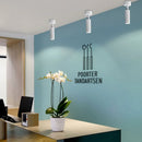 Axyaa Rotatable LED Wall Light for Balcony Aisle Stair Store Cabinet.
