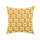 Axyaa Floral Cushion Cover - Pink Purple Yellow Green Pillow for Living Room Bed Sofa