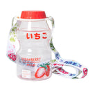 Axyaa 480ml Cute Fruit Water Bottle | BPA Free | Heat Resistant | Portable Plastic Cup