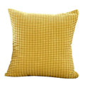 Axyaa Corduroy Cushion Cover 45x45cm Soft Home Decor Pillow for Sofa and Car