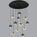 Axyaa LOFT Staircase Pendant Lights | Aluminum Ball Droplight for Restaurant Bar Décor