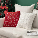Axyaa Christmas Pillow: 18x18 Nordic Home Decorative Plush Cushion