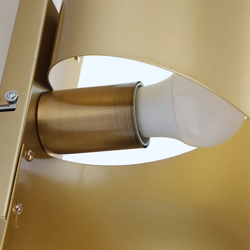 Axyaa Nordic LED Wall Lights for Bedroom and Stairs, Modern Indoor E27 Luxury Lighting 110-240V