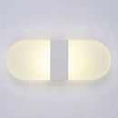 Axyaa LED Round Corner Acrylic Wall Lamp for Home Interiors