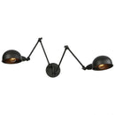 Modern Double Swing Arm Wall Lights by Axyaa: Bedside Novelty Indoor Lamp
