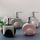 Axya Ceramic Lotion & Shampoo Dispenser for Bathroom & Shower Organizing
