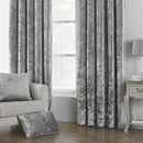 Crushed Velvet Grey Cushion Cover by Axyaa - Nordic Luxury Home Decor