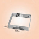 Axyaa Stainless Steel Tiramisu Mousse Cake Mold Kitchen Baking Tools