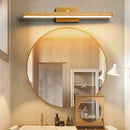 Axyaa Wood and Copper LED Rotatable Wall Lamp for Nordic Modern Home Décor