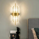 Axyaa Crystal Luxury Wall Lamp for Bedroom Living Room Dining Room Staircase