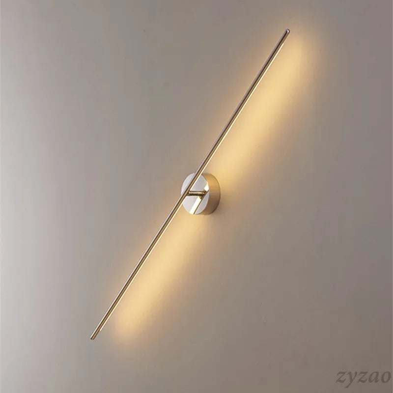 Axyaa Luxury Gold Geometric Wall Lamp for Living Room, Bedroom & Hotel Aisle