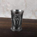 Axyaa Retro Egyptian Wine Glasses Set - Creative Cocktail and Shot Glass Pair