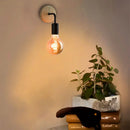 Axyaa Minimalist Wood Art Wall Lamp for Modern Nordic Decor