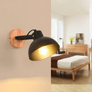 Axya Nordic Wood Wall Sconce LED Light for Indoor Spaces