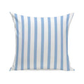 Axyaa Navy Blue Stripes Throw Pillow Cover - 45X45CM Decorative Cushion for Home