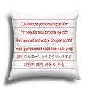 Axyaa Nordic Linen Graffiti Cushion Cover for Sofa Decoration