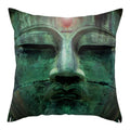 Buddha Pattern Throw Pillow Cover by Axyaa for Home, Car, Sofa Décor