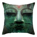 Buddha Pattern Throw Pillow Cover by Axyaa for Home, Car, Sofa Décor