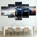 Axyaa Cool Car Canvas Wall Art Set - Modern Home Decor Print Panel Painting
