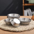 Axyaa Stainless Steel Seasoning Dish - Small Salad Bowl for Western Restaurants