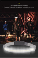 Axya 8000LM COB LED Headlamp with Red Warning Light