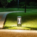 Axyaa LED Bollard Lawn Lamp - Waterproof Aluminum Pillar Garden Light