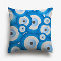 Axyaa Watercolor Turkish Evil Eye Cushion Cover Arabian Girl Portrait Pillow Case