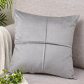 Axyaa Velvet Cushion Cover for Sofa, 45*45 Solid Colors, Soft and Stylish Pillowcase