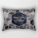 Axyaa Rectangle Lumbar Cushion Cover for Home Sofa Decoration