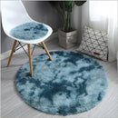 Axyaa 100/120cm Fluffy Round Shaggy Rug for Living Room, Bedroom, Kids' Room