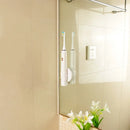 Axya Electric Toothbrush Holder: Stylish Wall Mount Organizer with Drainage