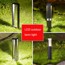 Axya 7W LED Garden Bollard Light - Waterproof Aluminum Pillar Lamp