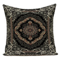 Axyaa Moroccan Mandala Linen Cushion Covers for Vintage Home Decor