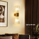 Axyaa Crystal Wall Sconce for Indoor Lighting, Living Room, TV Background, Staircase, Hallway