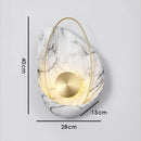 Axyaa Nest Shaped LED Wall Lamp, Modern Scandinavian Design