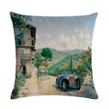 Axyaa Countryside Scenery Cushion Cover, for Stylish Sofa Decor