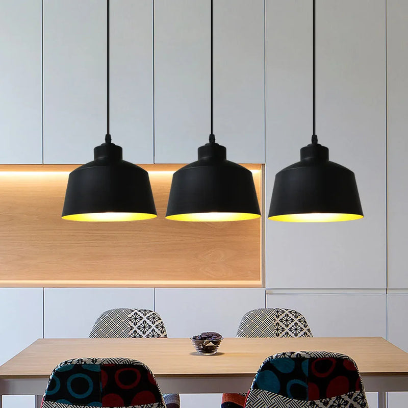 Axyaa 3 Pendant Lighting for Dining Table & Kitchen Island, Nordic Loft Design