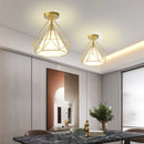 Axya Industrial Ceiling Light: Modern Nordic Iron Lamp for Home Decor