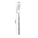 Axyaa Stainless Steel Bamboo Handle Cutlery Set - Western Tableware