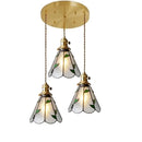 Axyaa Glass Copper Pendant Light LED Hanglamp Nordic Modern Hanging Light
