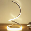 Axyaa LED Desk Lamp Dimmable Touch Switch Aluminum Bedroom Table Light