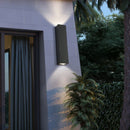 Axyaa Waterproof Outdoor LED Wall Lamp Modern Aluminum Sconce Light for Garden & Porch