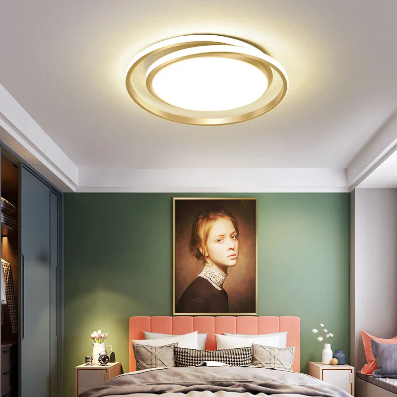 Axyaa Nordic Modern LED Ceiling Light for Home Decor
