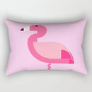 Axyaa Velvet Lumbar Pillow Cover for Sofa and Bedroom