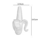 Axyaa Abstract Character Ceramic Vase, Modern Home Decor & Flower Arrangement Accessory